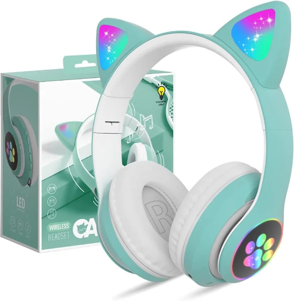 led cat ear wireless bluetooth headphones led cat ear wireless bluetooth headphones