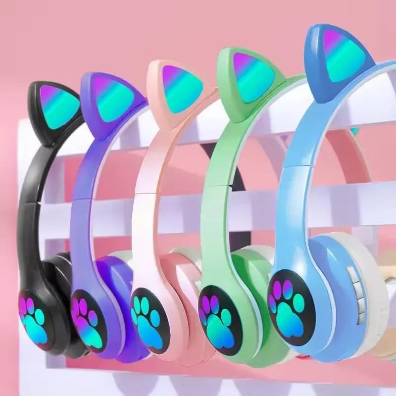 led cat ear wireless bluetooth headphones led cat ear wireless bluetooth headphones
