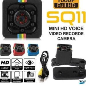 Home sq11 mini hd 1080p smart camera with stand & sd card support
